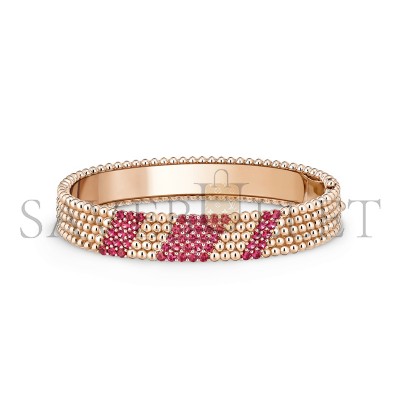 VAN CLEEF ARPELS PERLÉE COULEURS BRACELET 5 ROWS LARGE MODEL VCARPKFL00